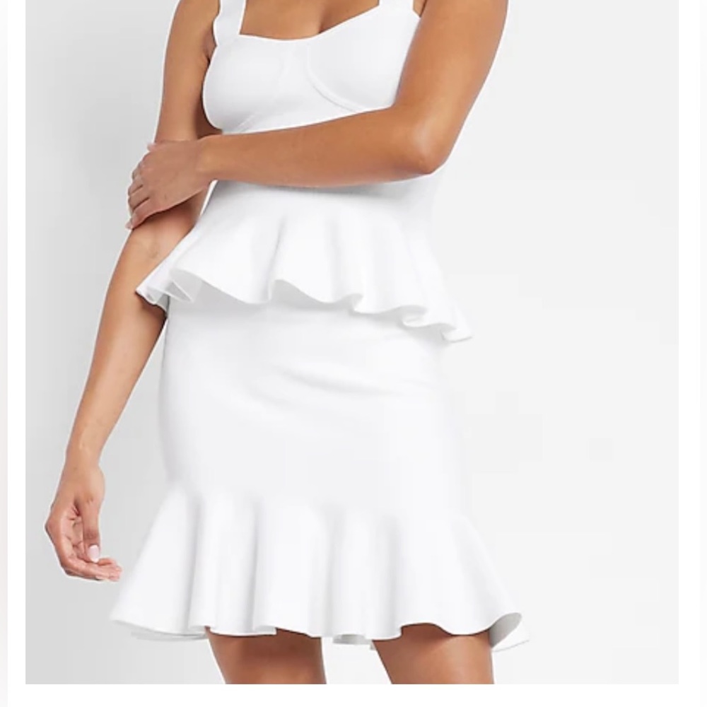 Express Fit & Flare Sweater Skirt & top